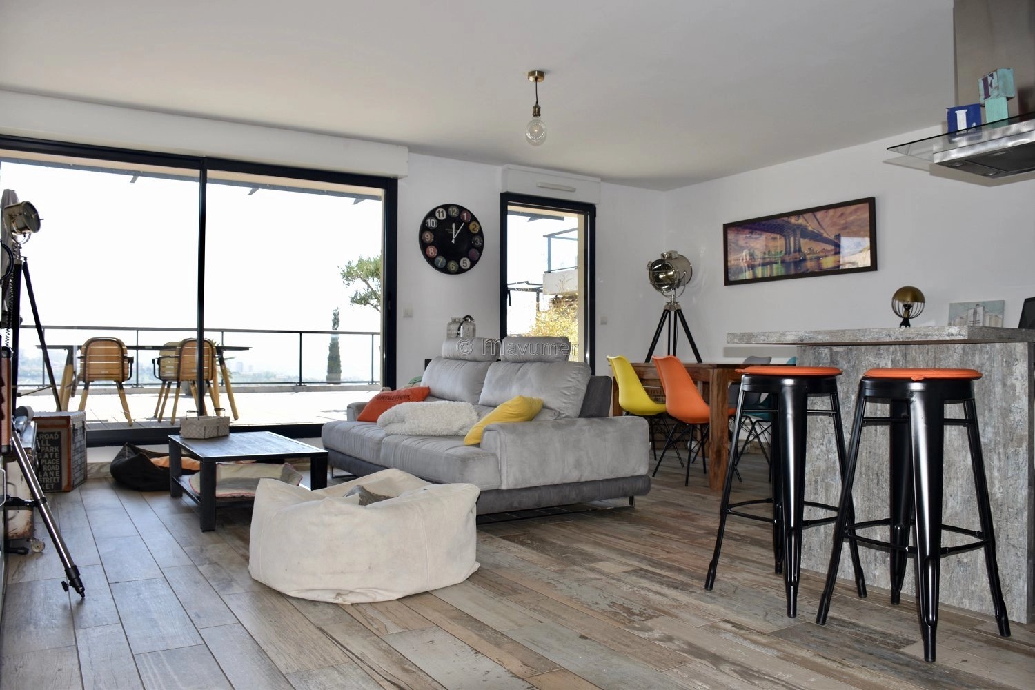 Salon Bar Parquet