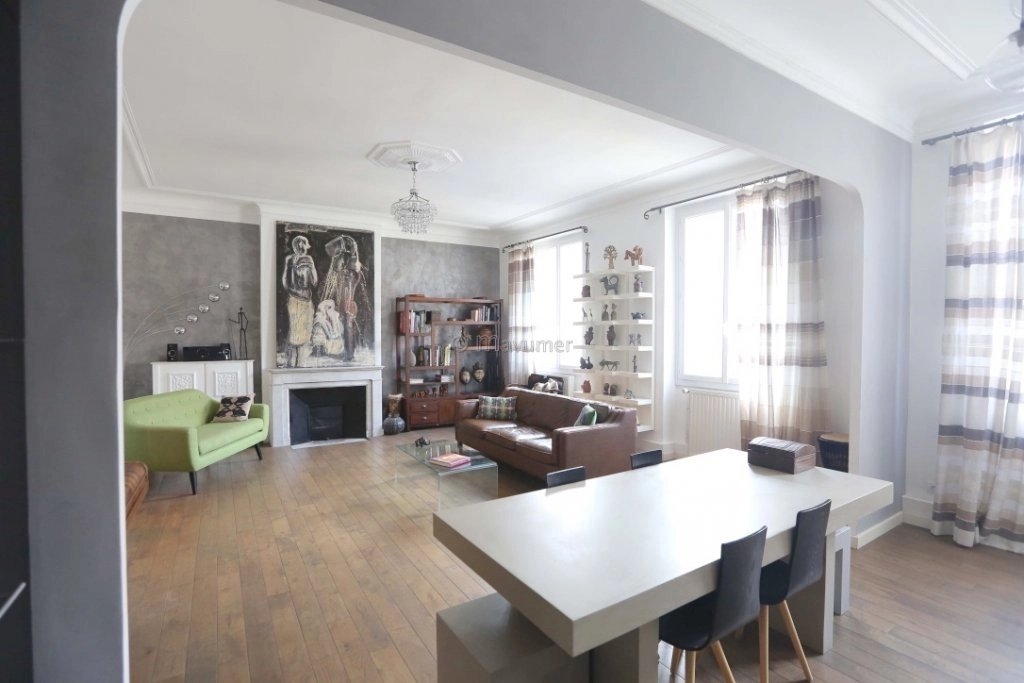 Salle à manger Parquet Cheminée