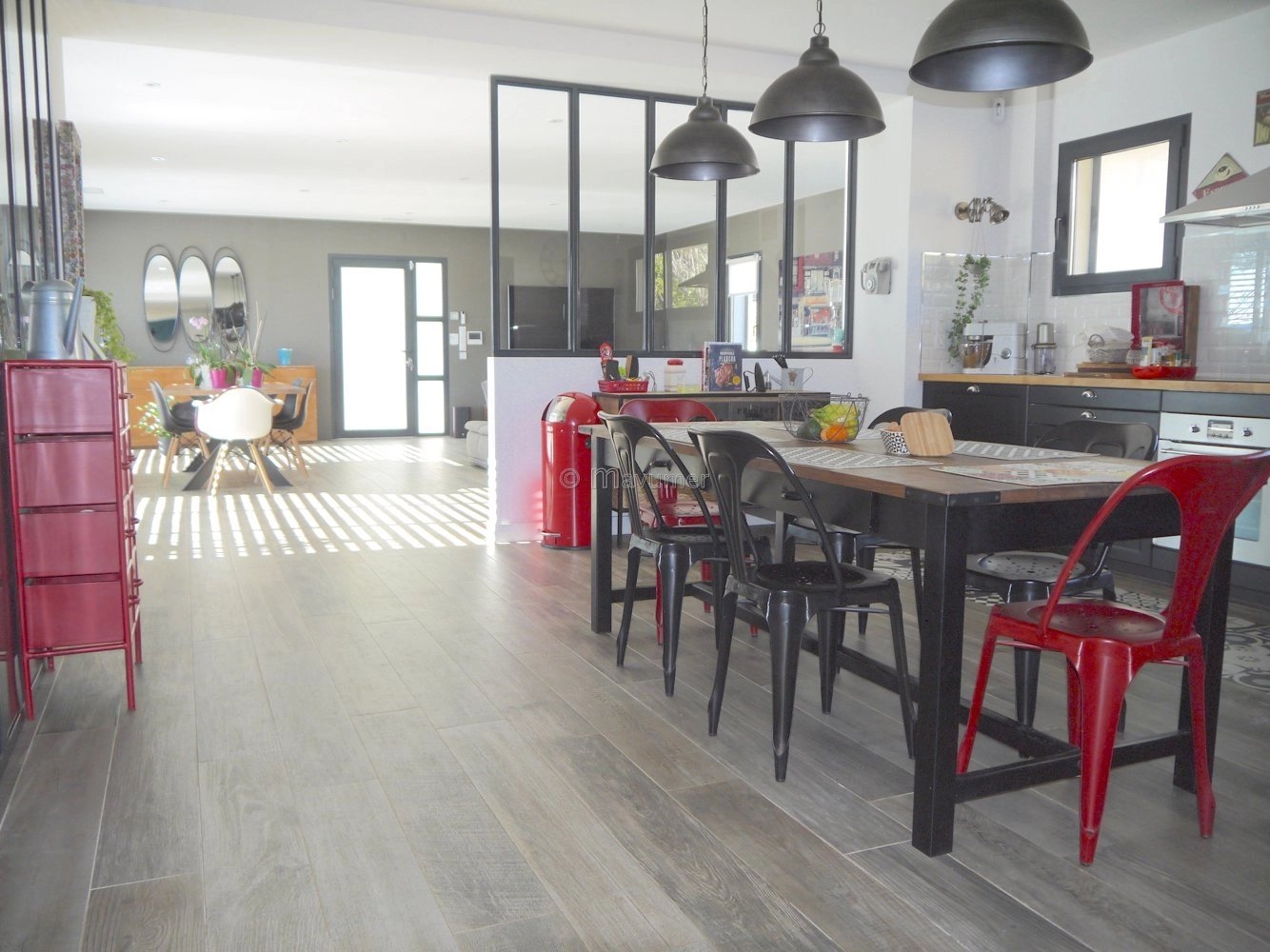 Salle à manger Parquet Bar
