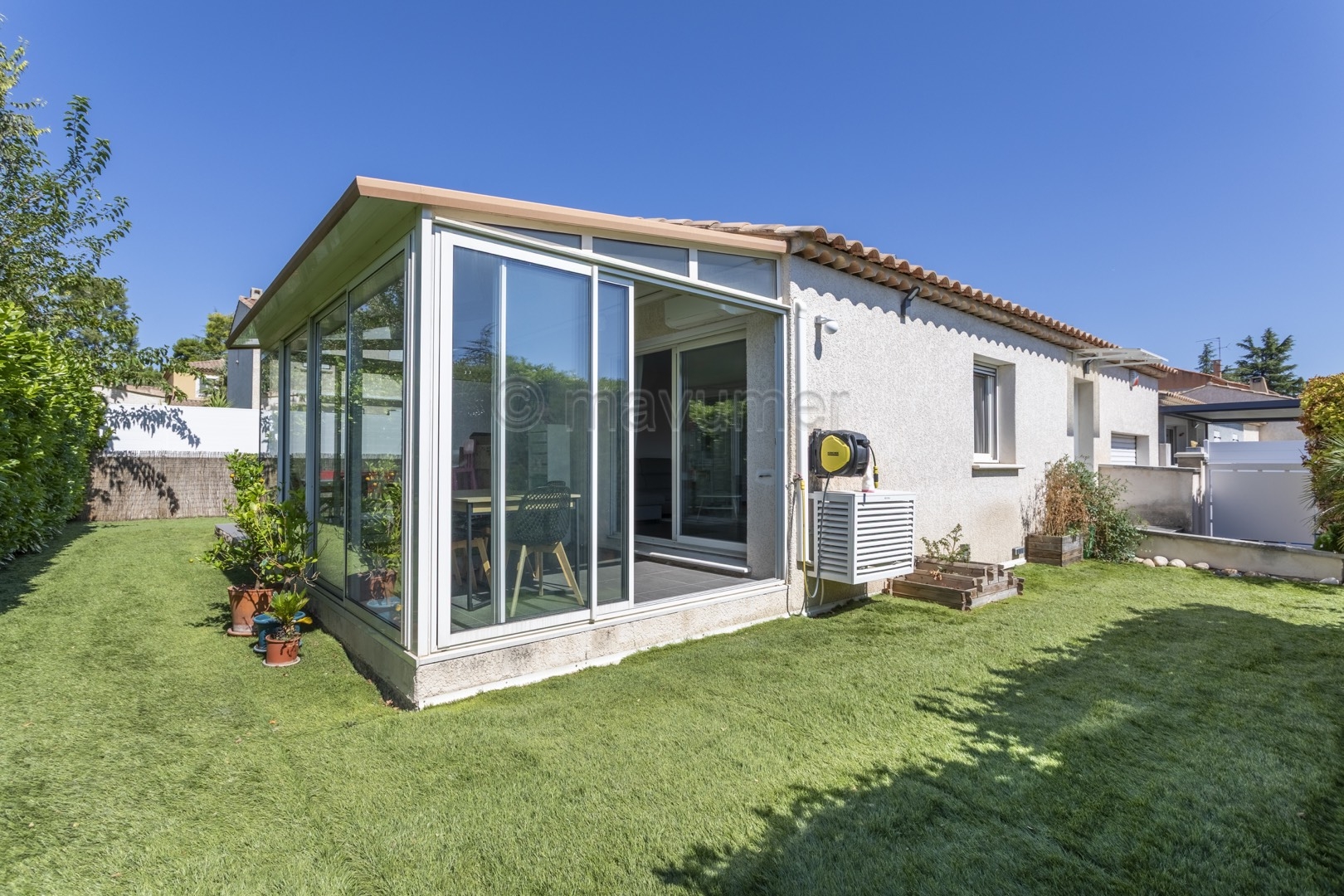 Maison de plain pied - jardin - piscine - garage - 13380 Plan de Cuques n°9
