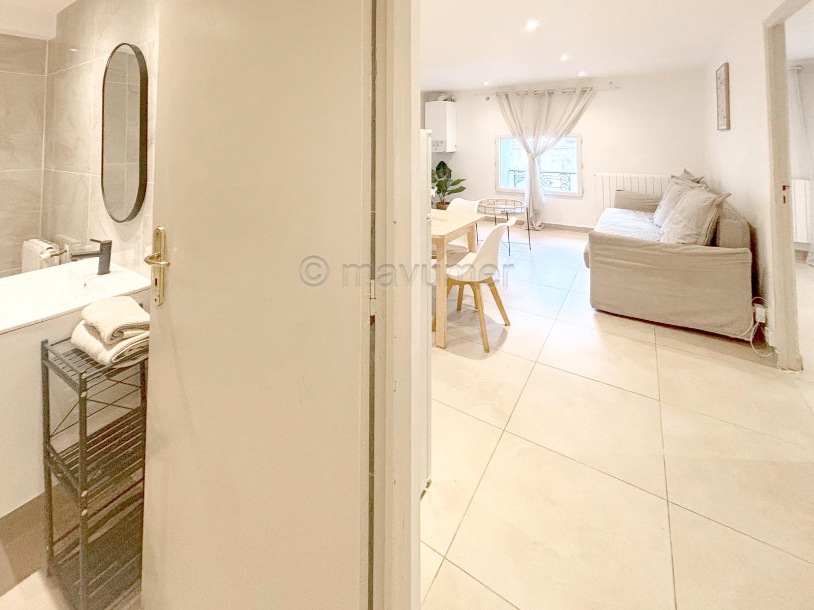 Appartement T2 entièrement rénové - 38m2 - secteur Castellane/Paradis - 13006 Marseille n°4