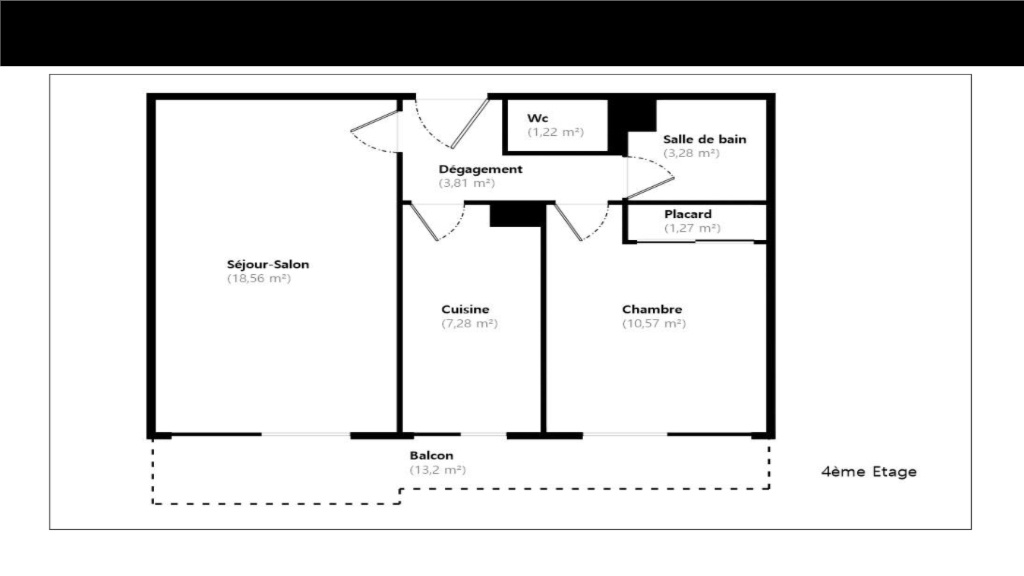 T2 avec terrasse vue mer + garage 06190 Roquebrune-Cap-Martin