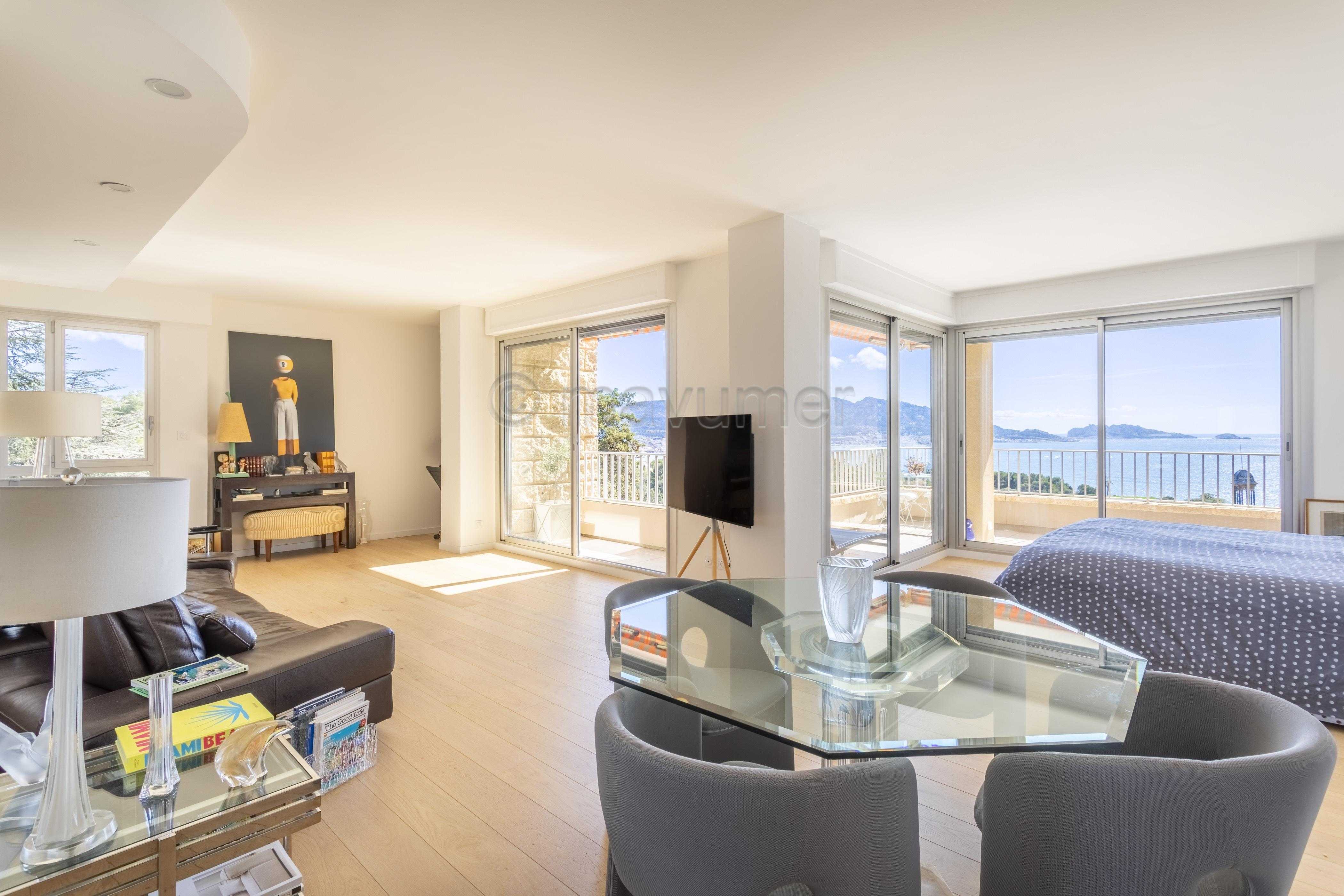 Appartement T5 vue mer – Résidence La Rouvière – Marseille 9ème n°8