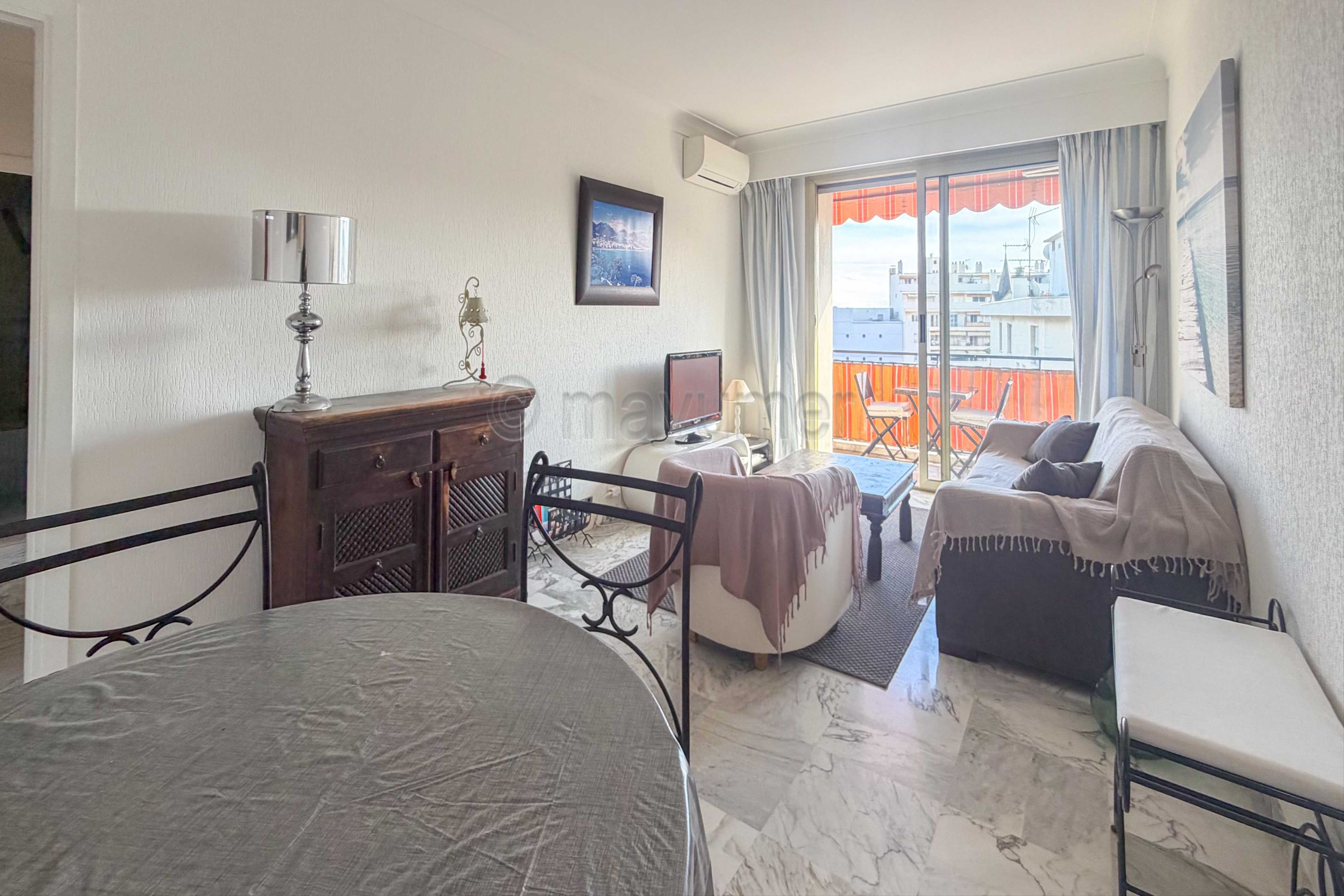 T2 avec terrasse vue mer + garage 06190 Roquebrune-Cap-Martin n°5