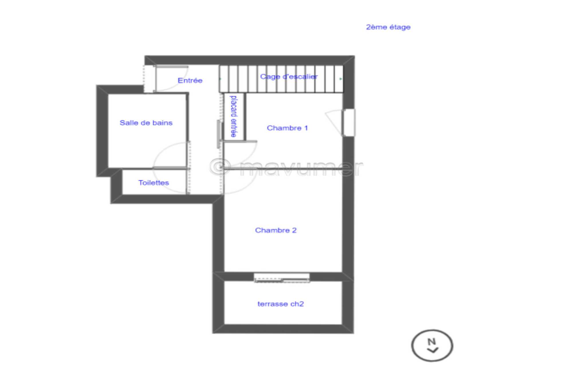 Duplex en dernier étage avec terrasse vue mer et parking Pointe Rouge 13008 Marseille n°1