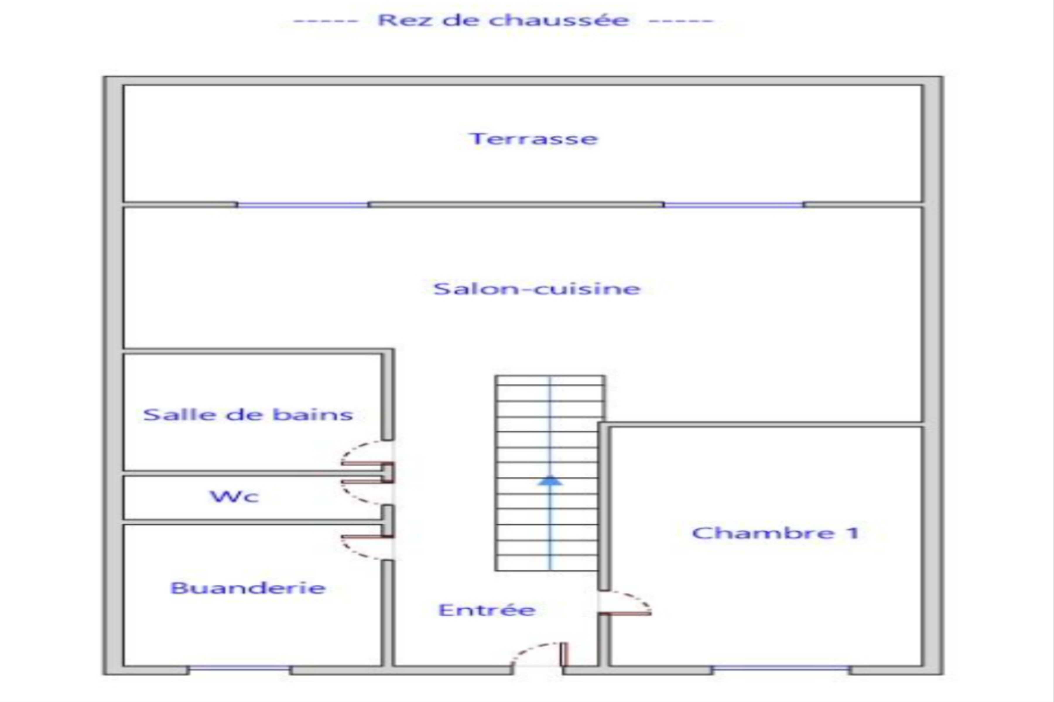 Maison de ville T4 de 70m2 - terrasse sans vis à vis - Sainte Marguerite / Le Cabot 13009 Marseille n°2