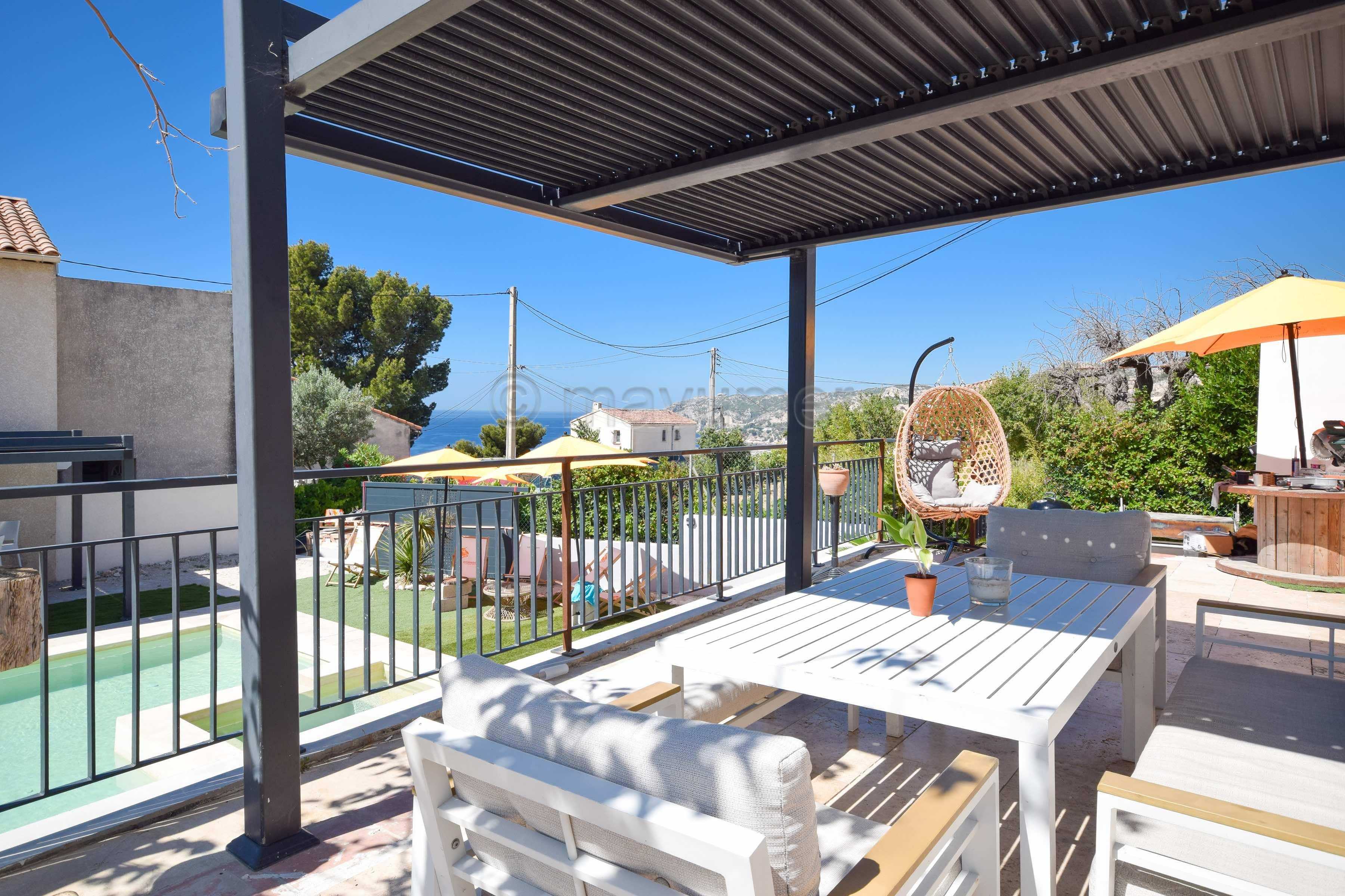 APPARTEMENT T4 ESPRIT MAISON AVEC PISCINE, JARDIN PRIVATIF DE 450 M² ET VUE MER L'ESTAQUE  13016 Marseille n°13