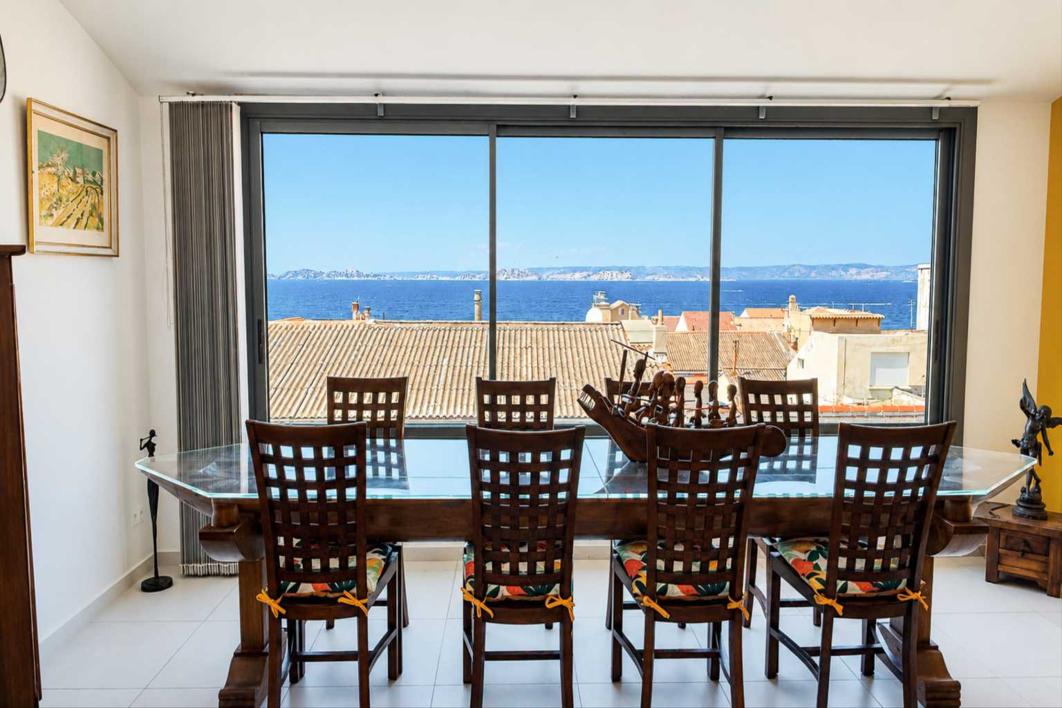 Duplex 150m2 - dernier étage - vue mer et collines - Madrague Montredon - 13008 Marseille n°2