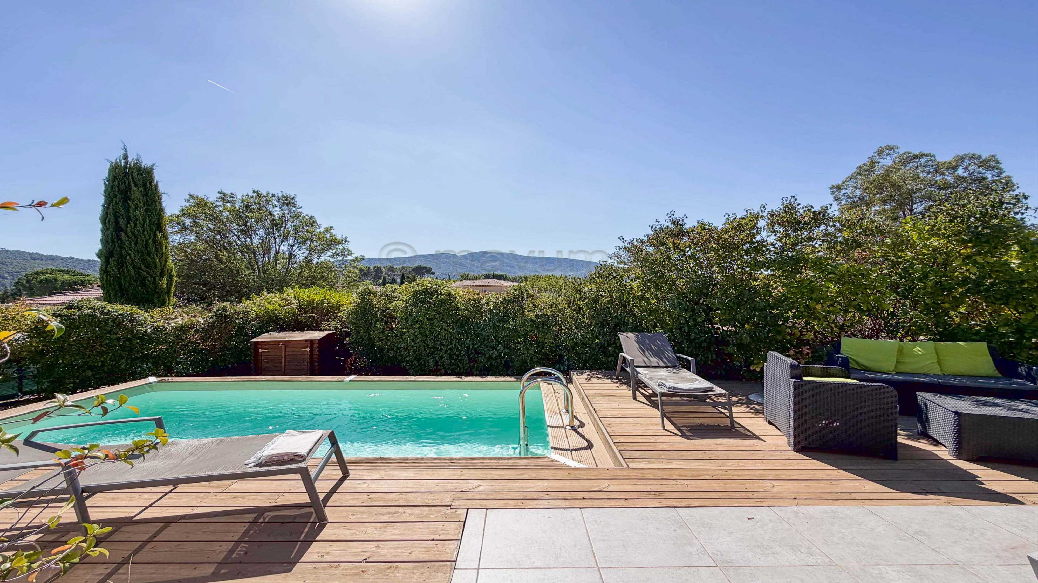 MAISON T4 LUMINEUSE AVEC PISCINE, GARAGE ET VUE DÉGAGÉE – SAINT-ZACHARIE n°10